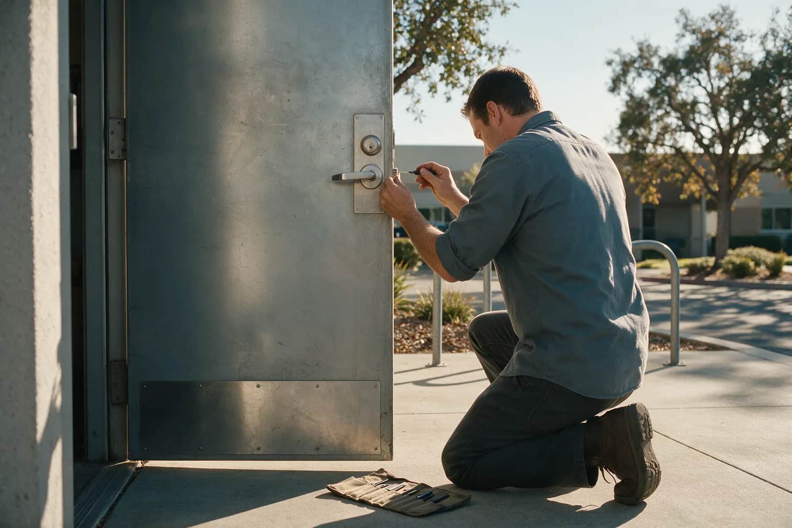 Business Lockout in Walnut Creek by Ridgeline Lock & Key