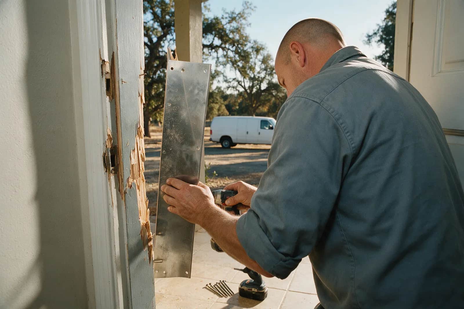 Post Break-In Lock Repair in Walnut Creek by Ridgeline Lock & Key