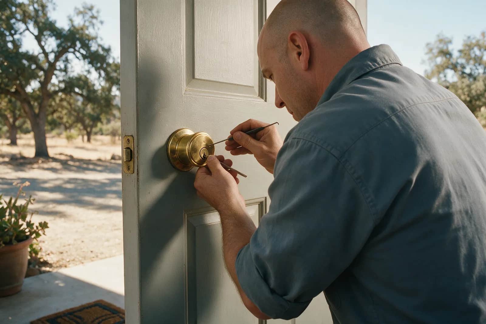 House Lockout in Walnut Creek by Ridgeline Lock & Key