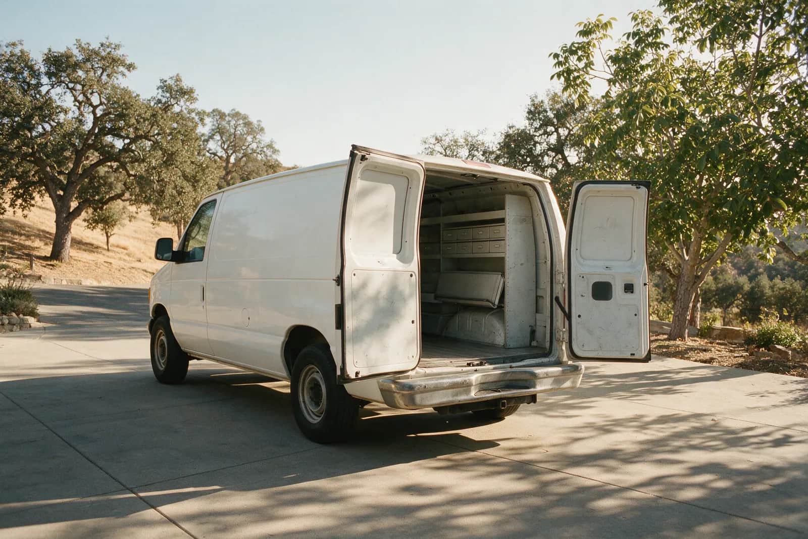 Ridgeline Lock & Key service van at dusk